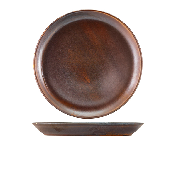 Assiette coupe Terra Rustic Copper – 27,5 cm (6 pcs)