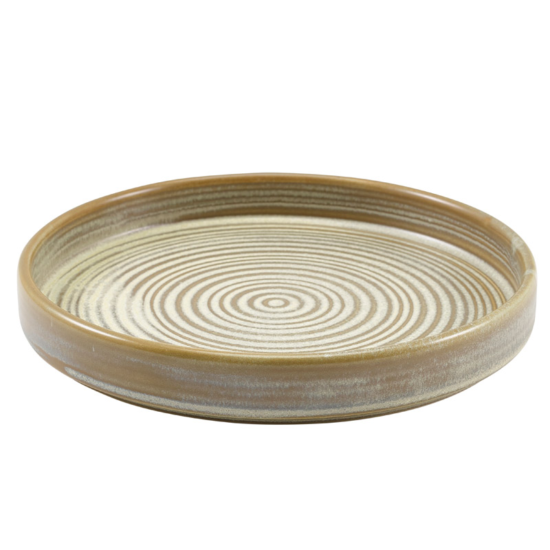 Assiettes de présentation Terra Matt Grey – 18 cm (6 pcs)