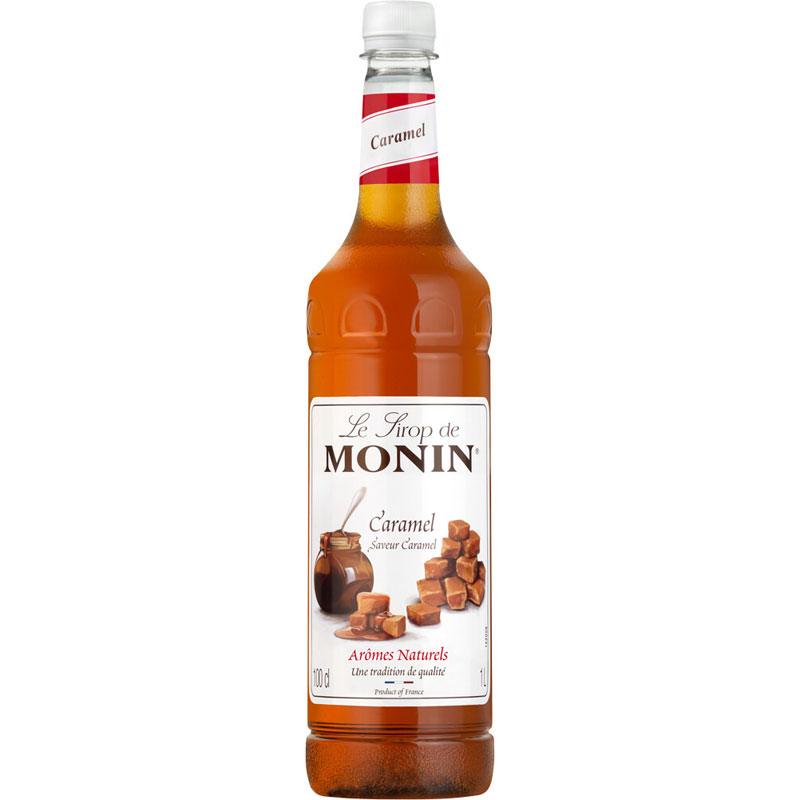 Caramel - Sirop Monin, bouteille PET (1,0l) Caramel - Sirop Monin, bouteille PET (1,0l)