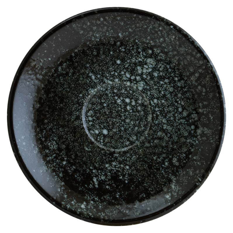 Bonna Cosmos Black Soucoupe Gourmet 12cm noir - 6 pièces