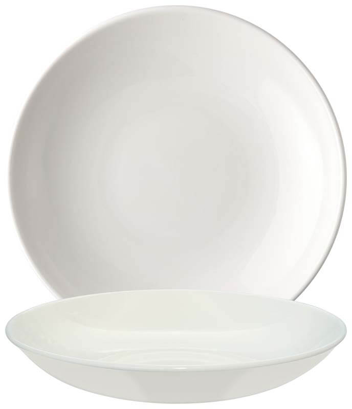Bonna Bloom Cream Assiette creuse 25cm crème - 6 pièces Bonna Bloom Cream Assiette creuse 25cm crème - 6 pièces