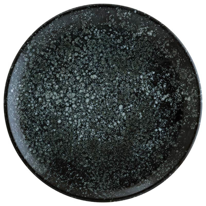 Bonna Cosmos Black Gourmet Assiette plate 21cm noir - 12 pièces Bonna Cosmos Black Gourmet Assiette plate 21cm noir - 12 pièces