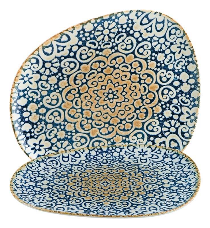 Bonna Alhambra Vago Assiette plate 33cm bleu - 6 pièces