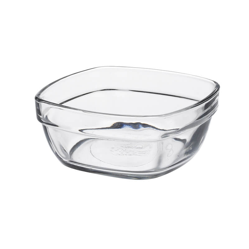 Bol empilable carré Lys Carré, Duralex - 9 x 9 x 4,1 cm