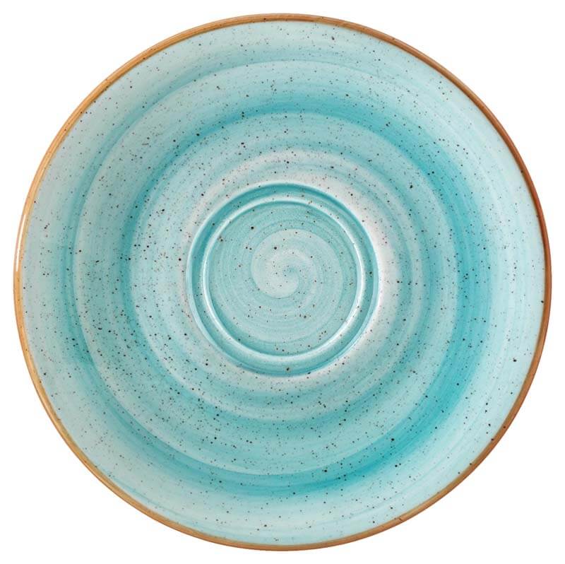Bonna Aura Aqua Gourmet Soucoupe combinée 16cm turquoise - 6 pièces Bonna Aura Aqua Gourmet Soucoupe combinée 16cm turquoise - 6 pièces