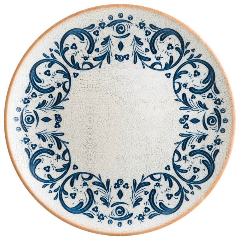 Bonna Viento Gourmet Assiette plate 23cm bleu - 12 pièces Bonna Viento Gourmet Assiette plate 23cm bleu - 12 pièces