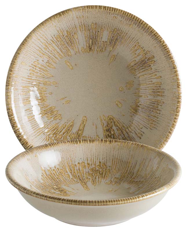 Bonna Snell Sand Gourmet petit bol 13cm, 22cl beige - 12 pièces Bonna Snell Sand Gourmet petit bol 13cm, 22cl beige - 12 pièces