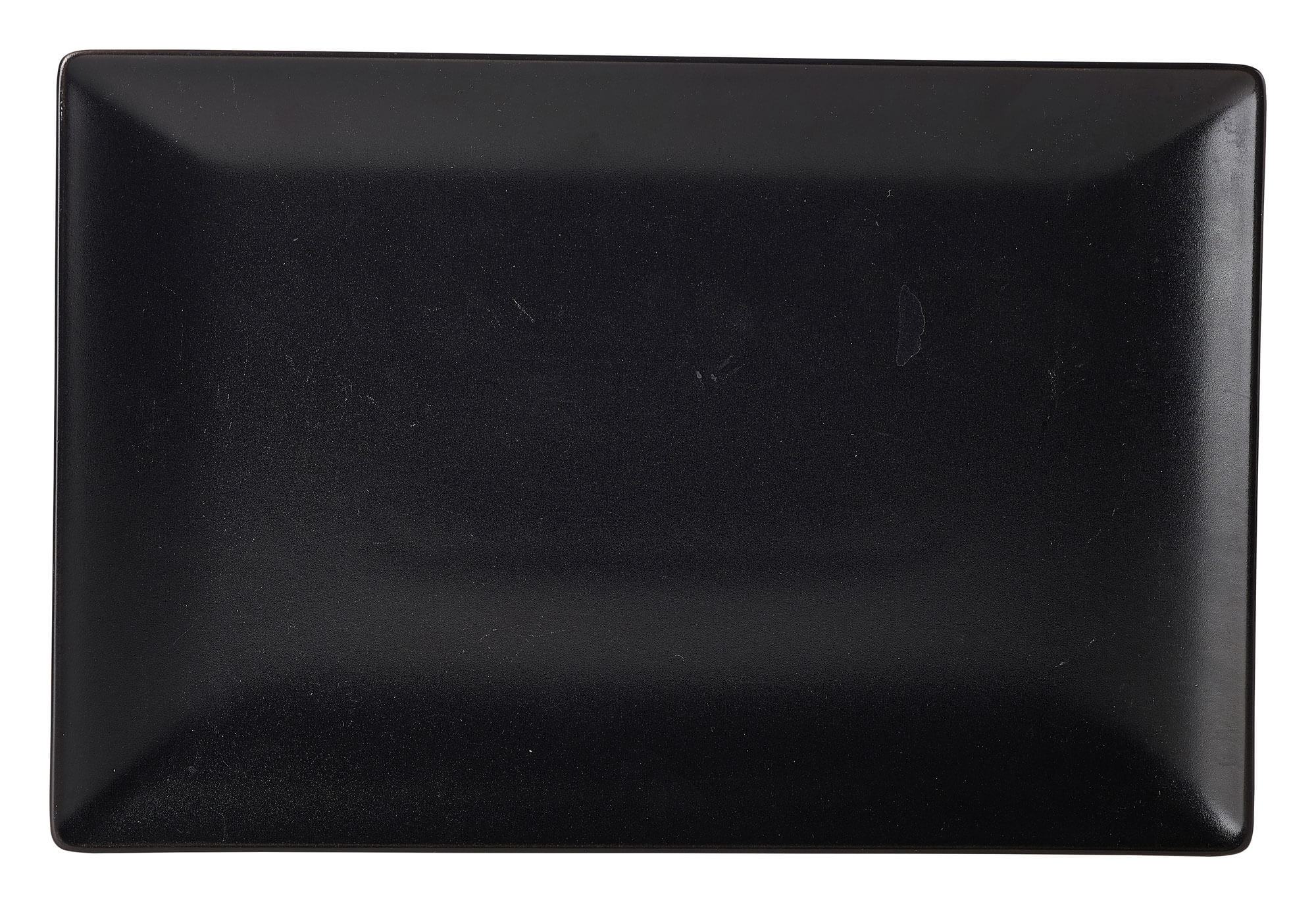 Plateau Luna Stoneware, noir - 30x20cm (6 pcs)
