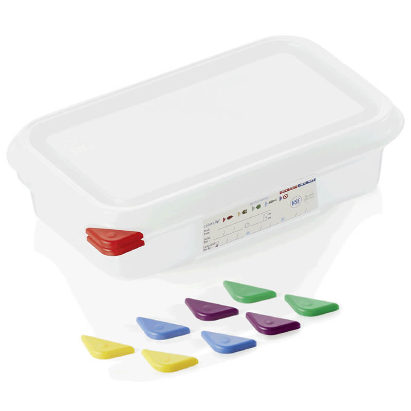Récipient de conservation GN 1/4 avec couvercle, PP - 1,8 l / H 6,5 cm (1 pièce) Récipient de conservation GN 1/4 avec couvercle, PP - 1,8 l / H 6,5 cm (1 pièce)