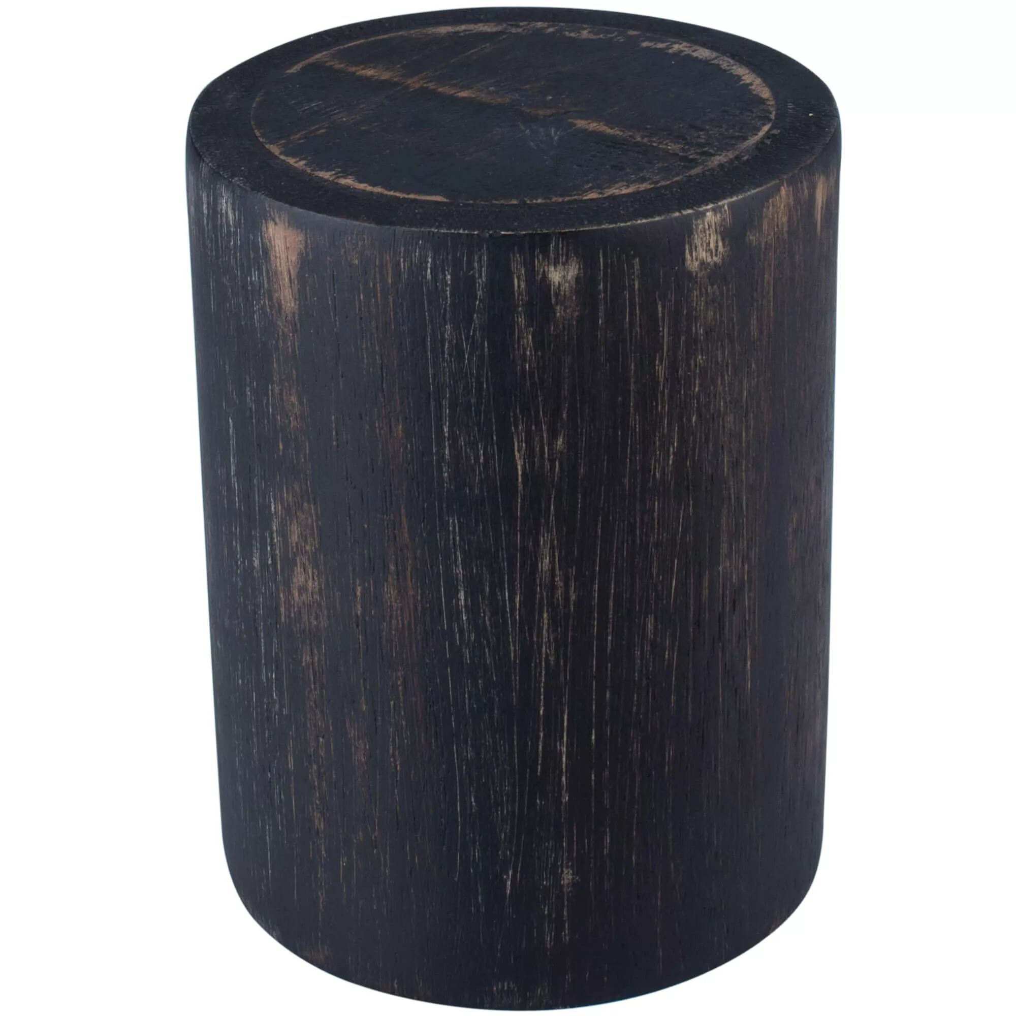 Porte-couverts en bois d'acacia noir/lavé - 10x13,2cm Porte-couverts en bois d'acacia noir/lavé - 10x13,2cm