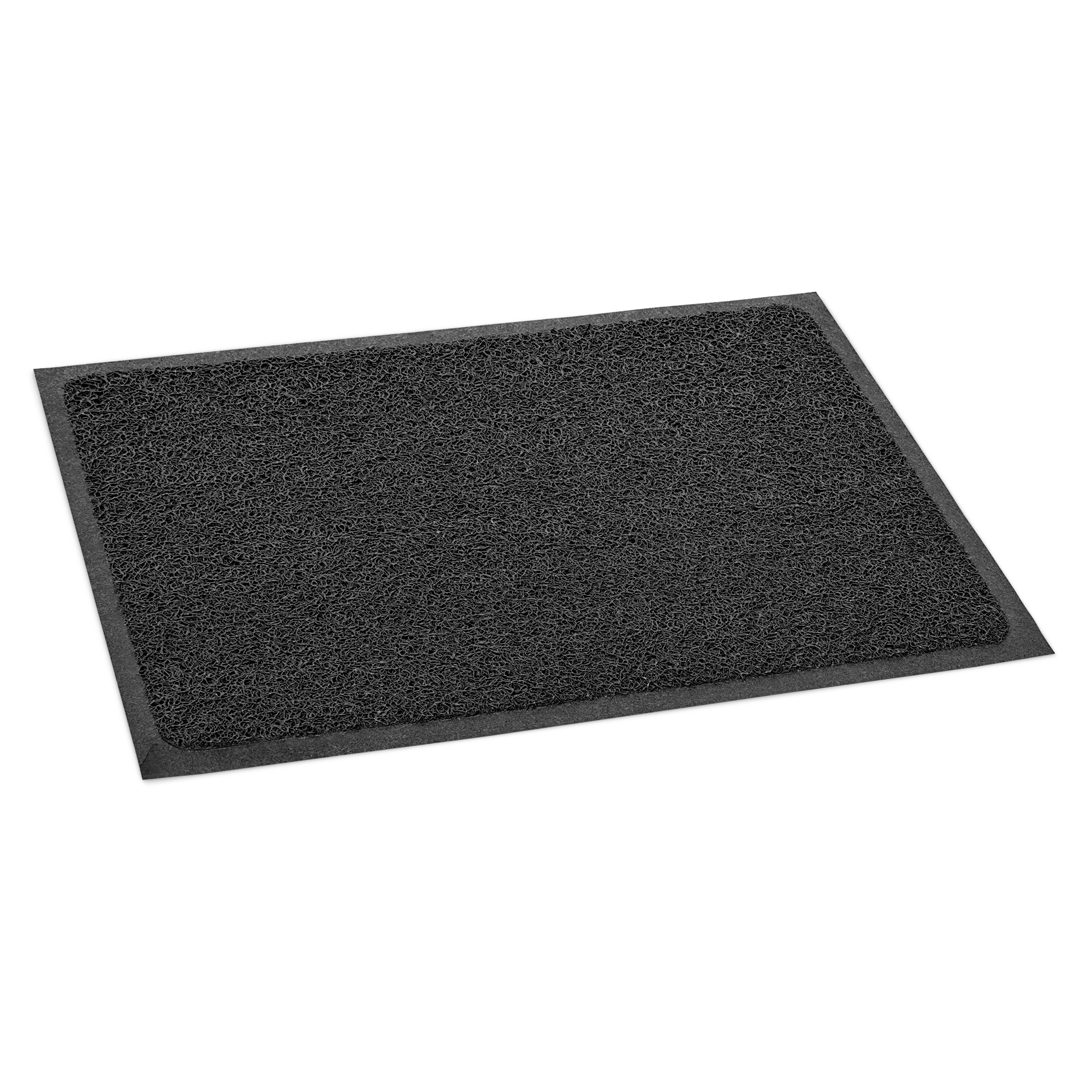 Tapis anti-salissures PVC gris foncé - 150 x 120 x 1 cm Tapis anti-salissures PVC gris foncé - 150 x 120 x 1 cm