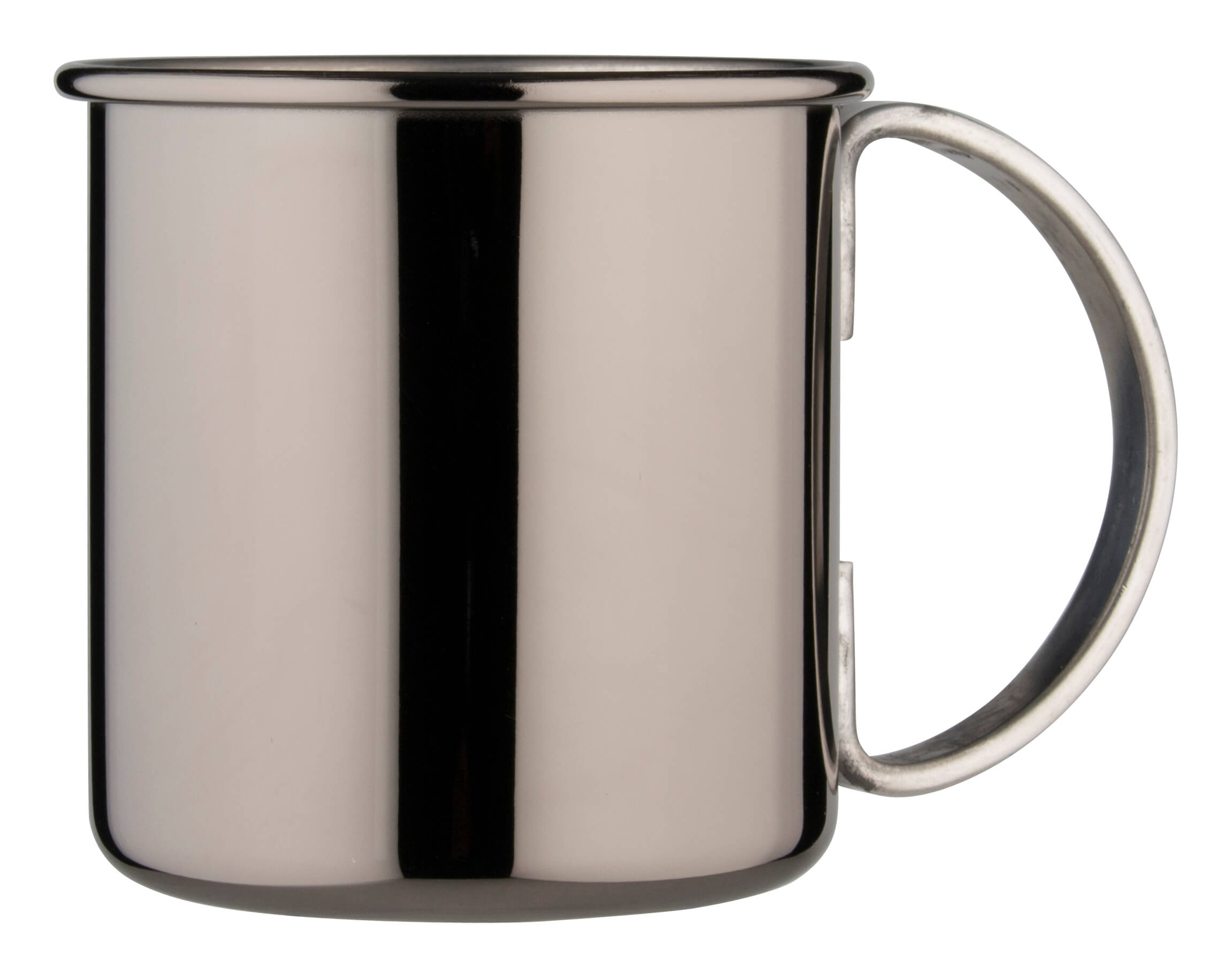 Gobelet en acier inoxydable Moscow Mule, gunmetal black - 500ml