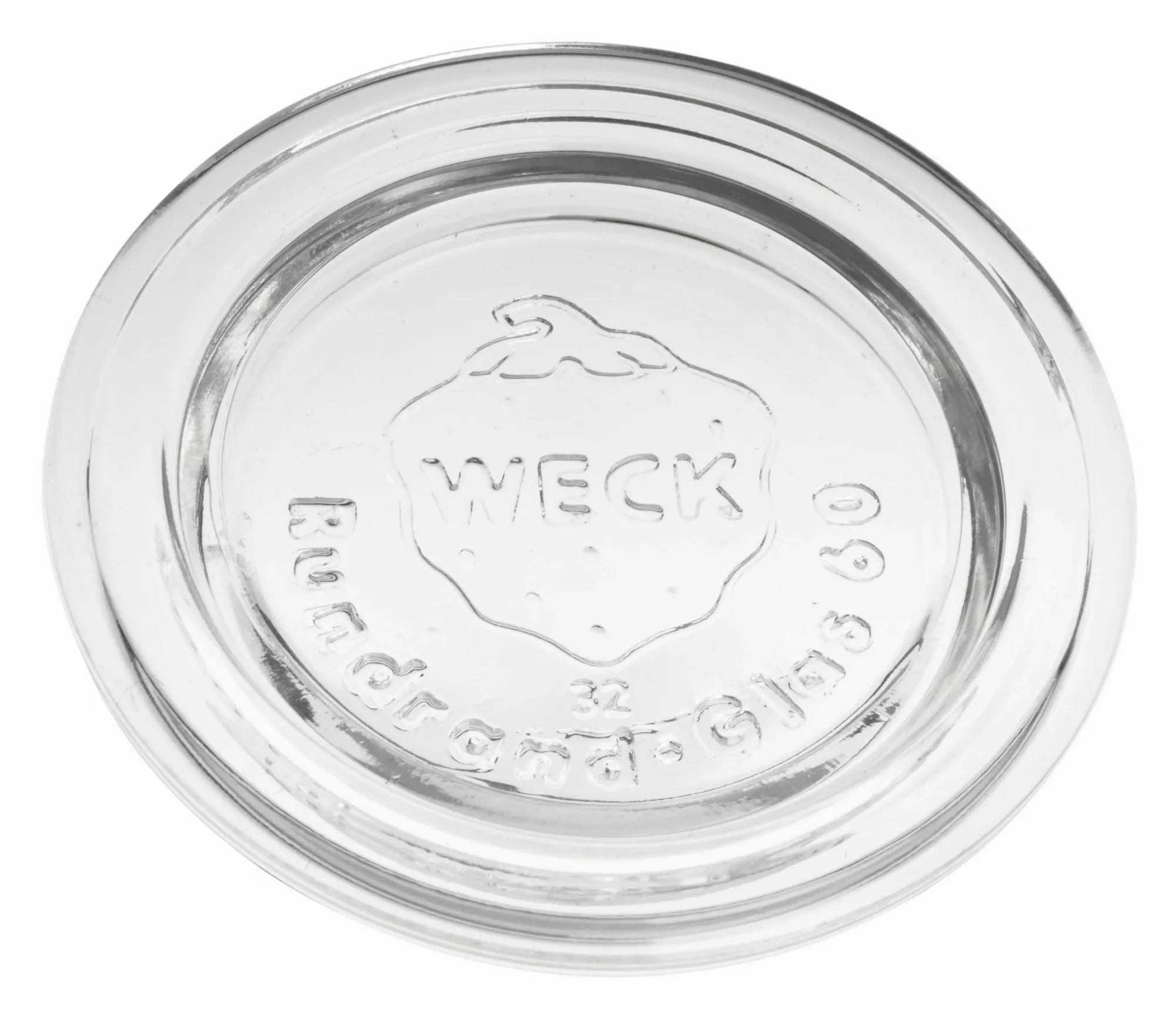 Couvercle en verre, WECK - 60mm (1 pce) Couvercle en verre, WECK - 60mm (1 pce)
