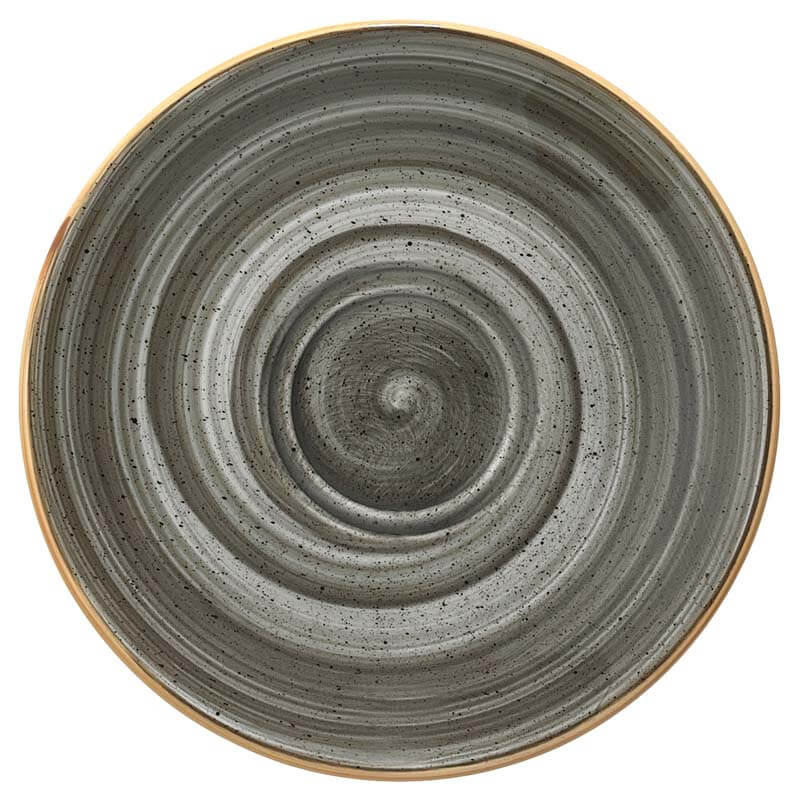 Bonna Aura Space Gourmet Soucoupe combinée 16cm gris - 6 pièces Bonna Aura Space Gourmet Soucoupe combinée 16cm gris - 6 pièces