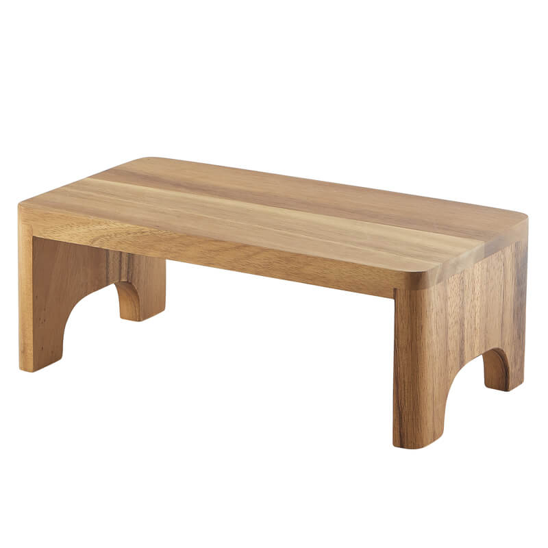Rehausse pour buffet, bois d'acacia - 32,5 x 17,6 x 12 cm (GN 1/3) Rehausse pour buffet, bois d'acacia - 32,5 x 17,6 x 12 cm (GN 1/3)