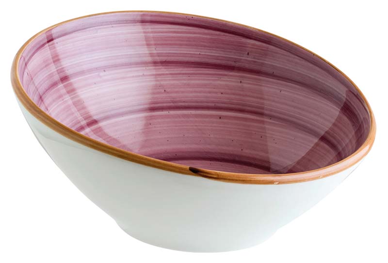 Bonna Aura Blackberry Vanta bol 18cm, 45cl violet - 6 pièces Bonna Aura Blackberry Vanta bol 18cm, 45cl violet - 6 pièces