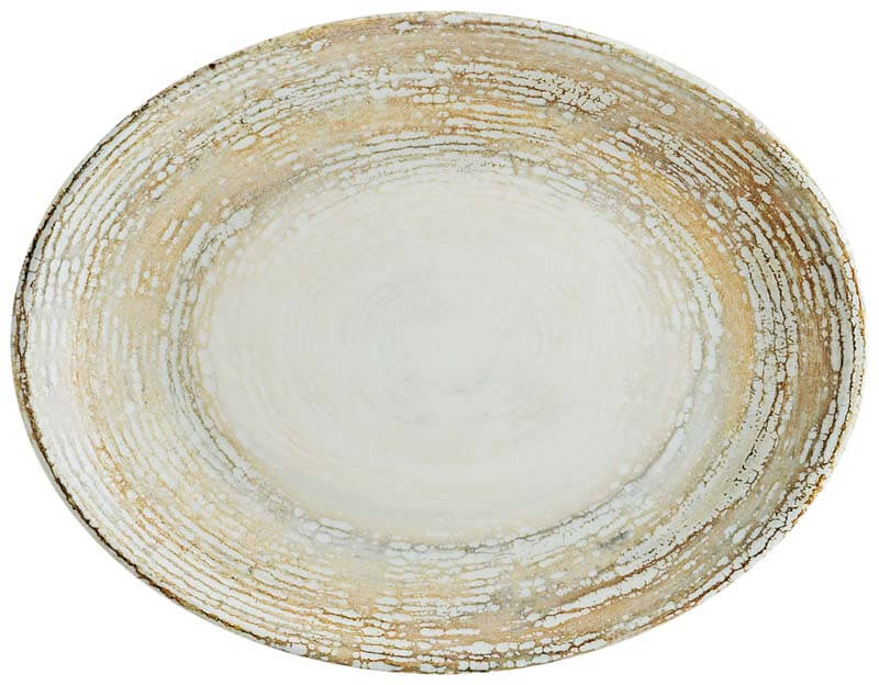 Bonna Patera Moove Plateau ovale 31x24cm beige - 6 pièces Bonna Patera Moove Plateau ovale 31x24cm beige - 6 pièces