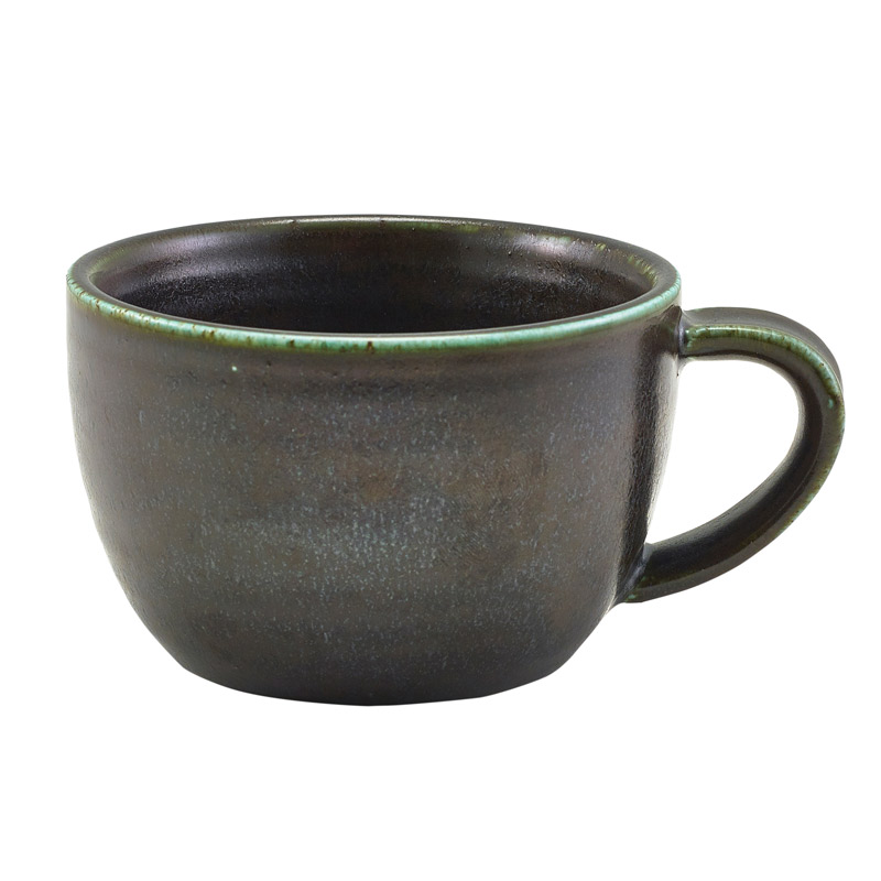 Tasse à café Terra Cinder Black – 285 ml (6 pcs)