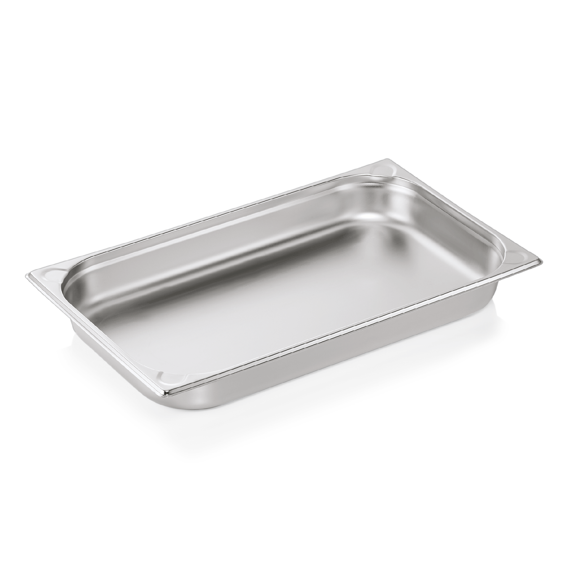 Récipients GN 1/1, coins en U, CNS - H 6,5 cm (série GN CORE)