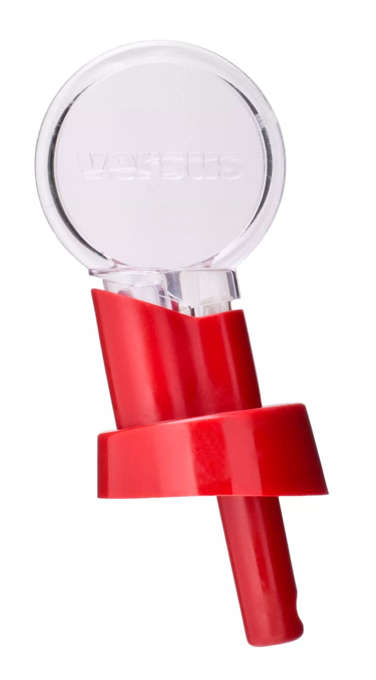 Verseur de bouteilles Versus avec bouchon anti-poussière - rouge Verseur de bouteilles Versus avec bouchon anti-poussière - rouge
