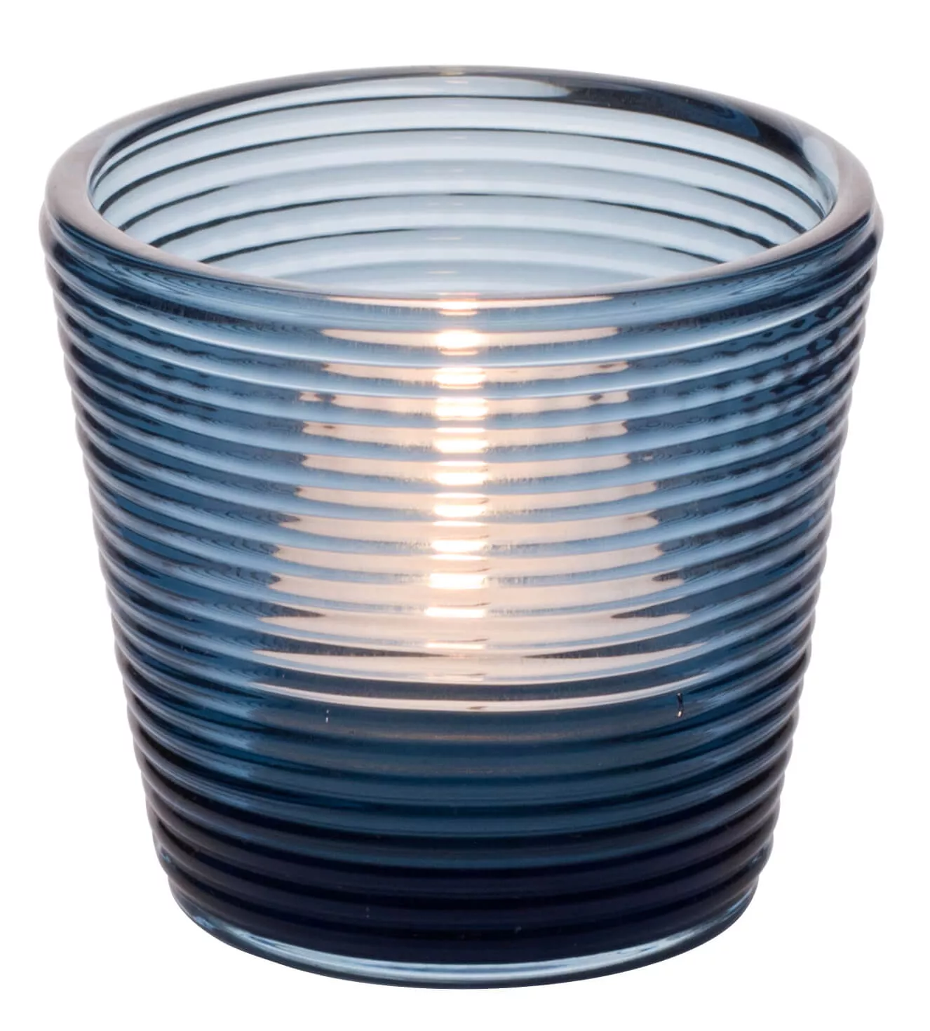 Porte-bougie à chauffe-plat, conique - bleu Porte-bougie à chauffe-plat, conique - bleu