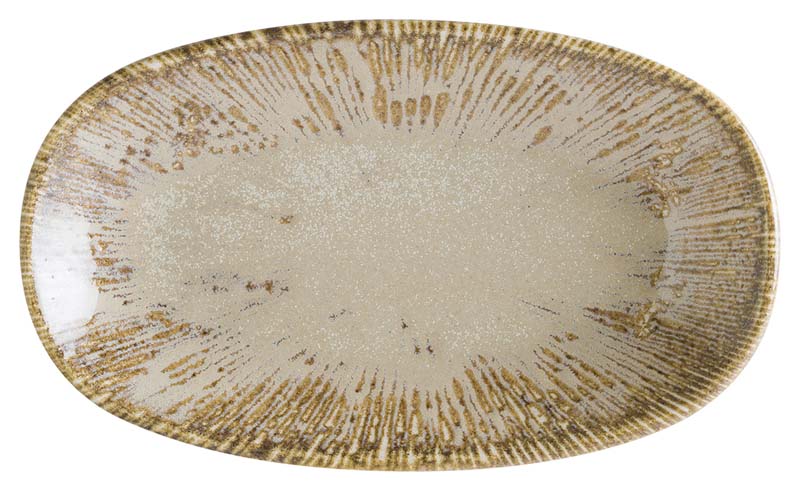 Bonna Snell Sand Gourmet plat ovale 15x8,5cm beige - 12 pièces Bonna Snell Sand Gourmet plat ovale 15x8,5cm beige - 12 pièces