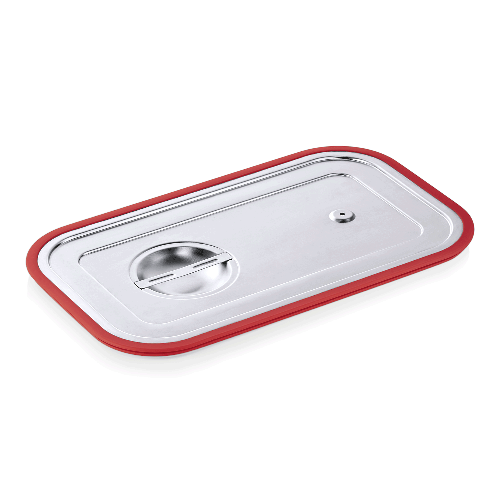 Couvercle de transport GN 1/1, joint en silicone, CNS (série GN CORE)