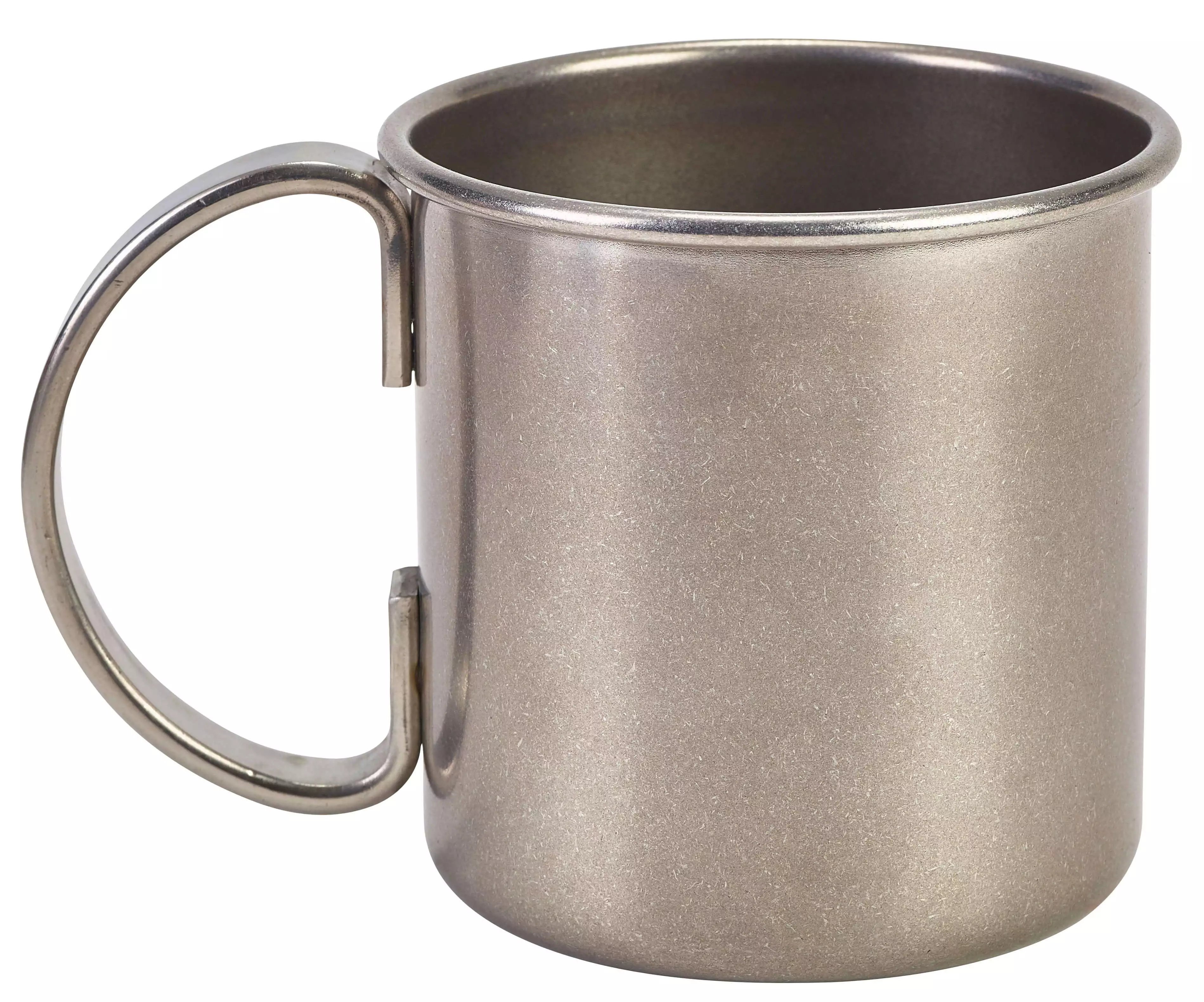 Moscow Mule Gobelet cylindrique, acier inoxydable vintage - 500ml Moscow Mule Gobelet cylindrique, acier inoxydable vintage - 500ml