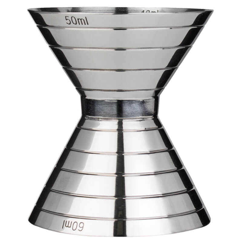 Mesure à cocktail / Jigger Calabrese, ml/oz - acier inoxydable (50/60 ml)