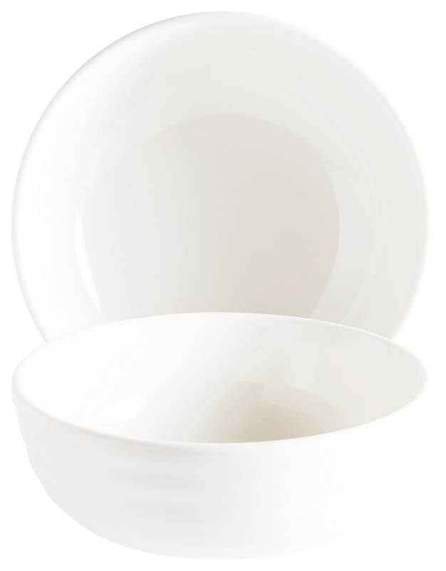 Bonna Pott Bowl Cream 14cm, 48,5cl crème - 12 pièces Bonna Pott Bowl Cream 14cm, 48,5cl crème - 12 pièces