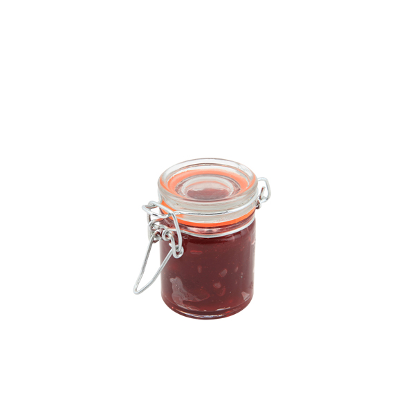 Bocal en verre avec couvercle métallique / bocal de conservation - 50 ml (24 pièces) Bocal en verre avec couvercle métallique / bocal de conservation - 50 ml (24 pièces)