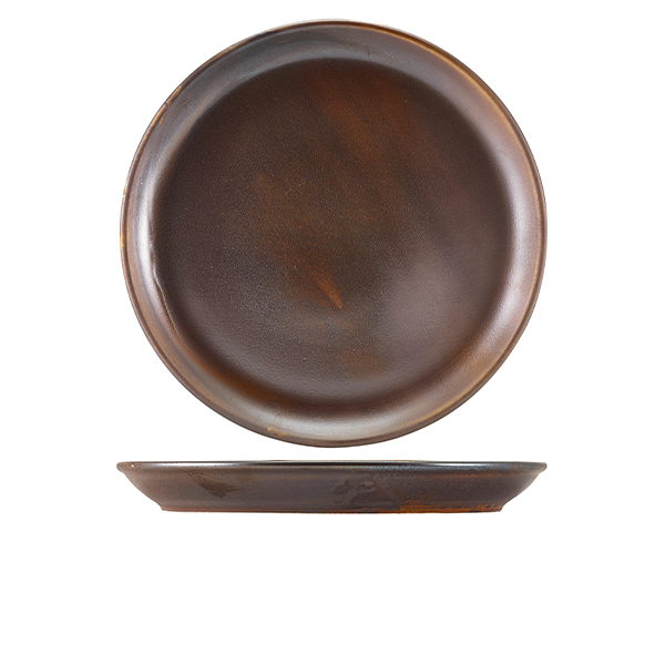 Assiette coupe Terra Rustic Copper – 30,5 cm (6 pcs)