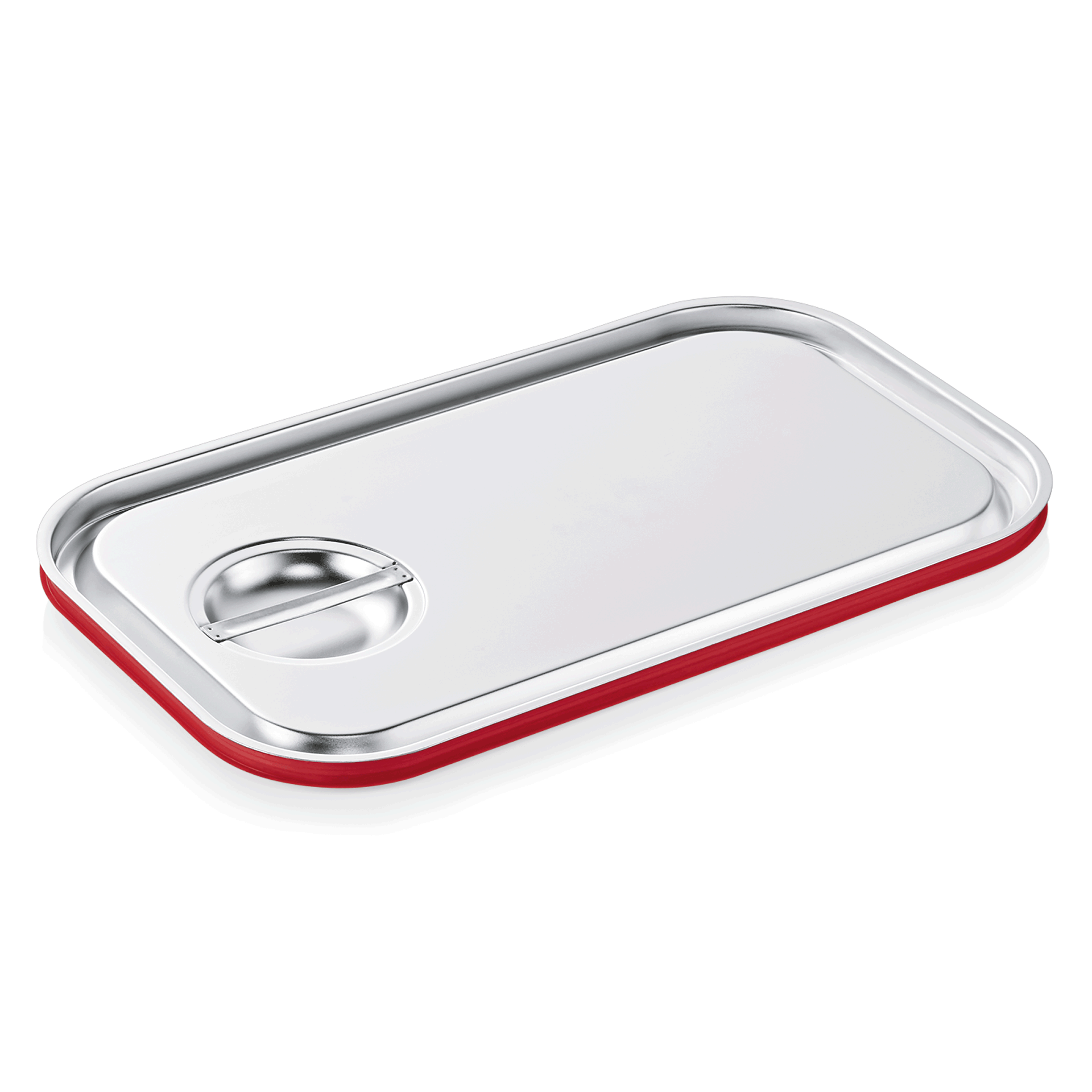 Couvercle de transport GN 1/1, joint en silicone, CNS (série GN CORE)