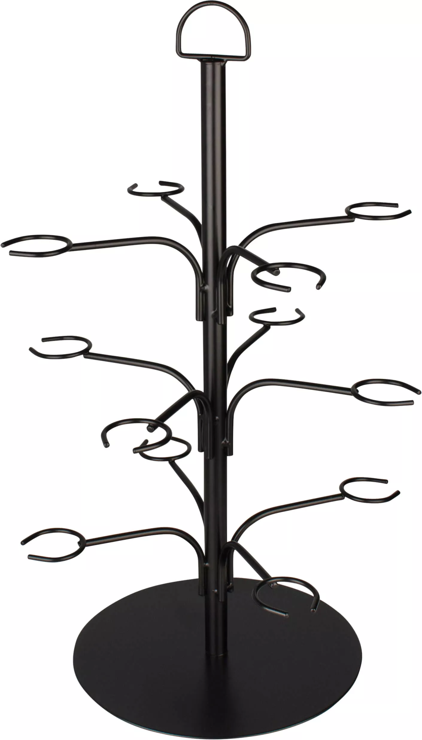 Arbre à cocktails pour 12 verres - noir Arbre à cocktails pour 12 verres - noir