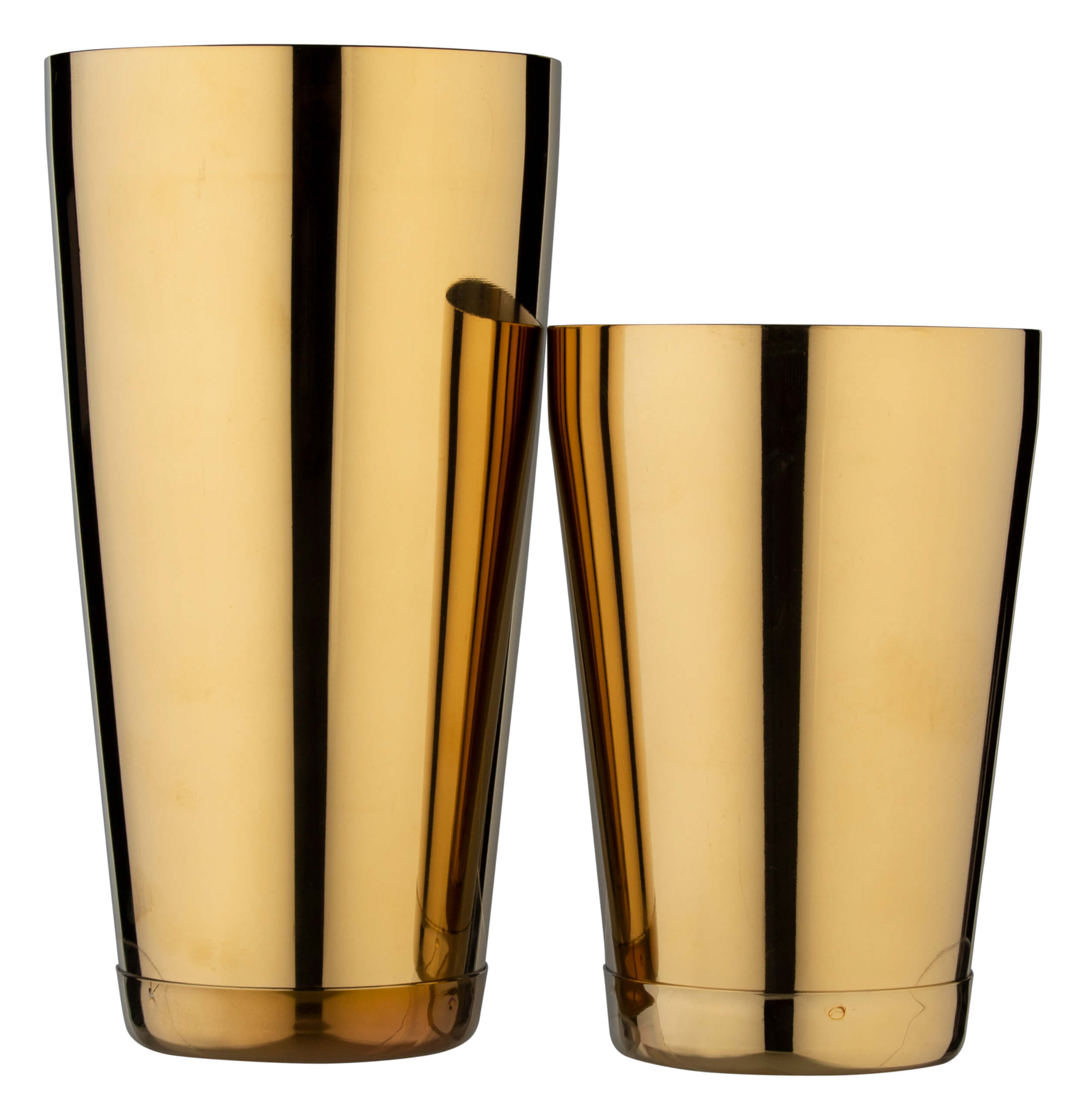Tin in tin shaker avec capuchon de fond, Prime Bar - doré (850ml) Tin in tin shaker avec capuchon de fond, Prime Bar - doré (850ml)