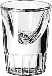 Fluted verre à liqueur de whisky Shots & Shooters, Onis - 30ml (1 pce)