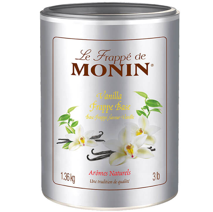 Base pour frappé Monin - vanille (1,36 kg)