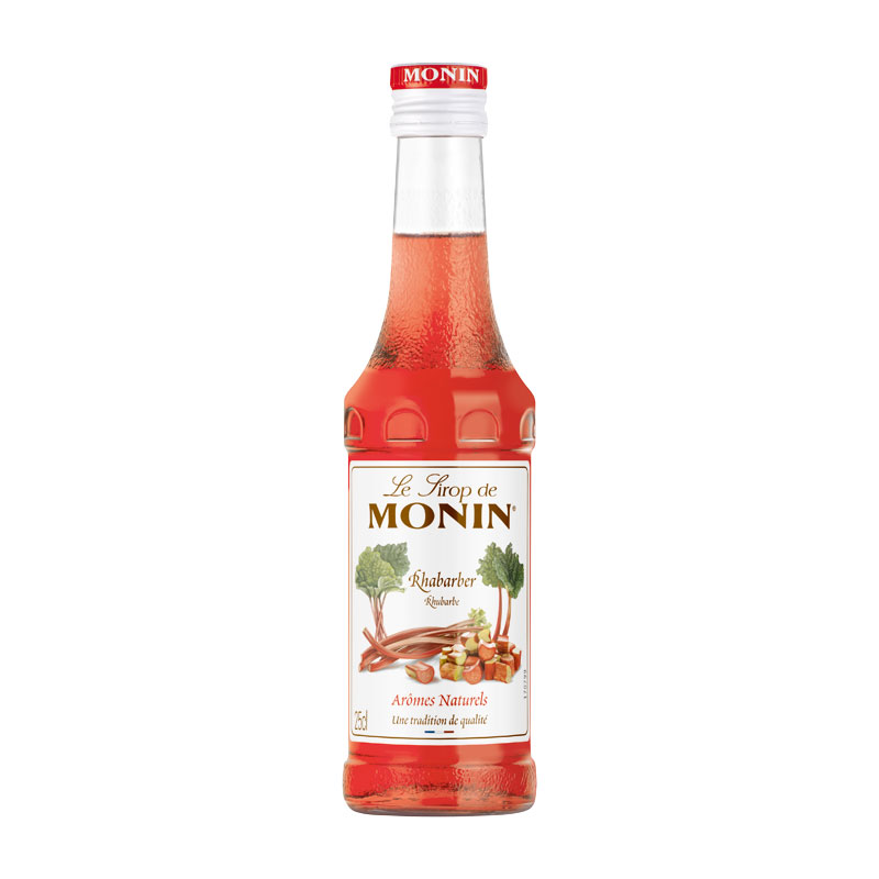 Rhubarbe - Sirop Monin petite bouteille (0,25 l)