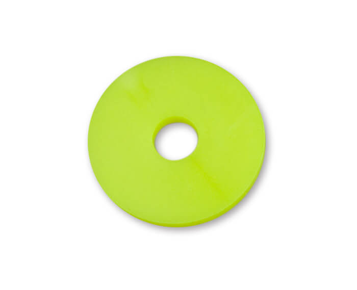 Jeton de valeur - 2,2 x 23,3mm (1000 pcs.) - jaune fluo