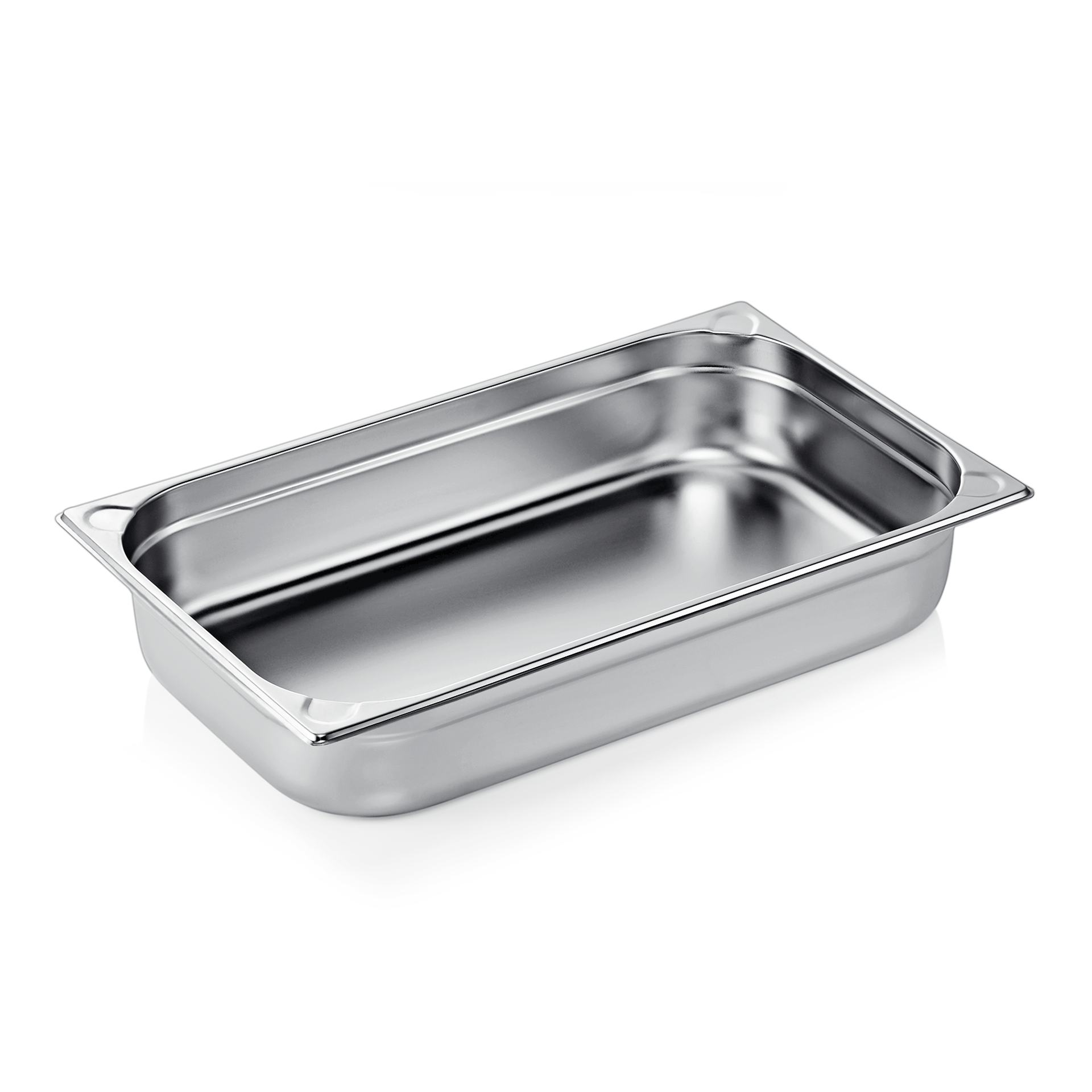 Récipients GN 1/1, coins en U, CNS - H 10 cm (série GN CORE)