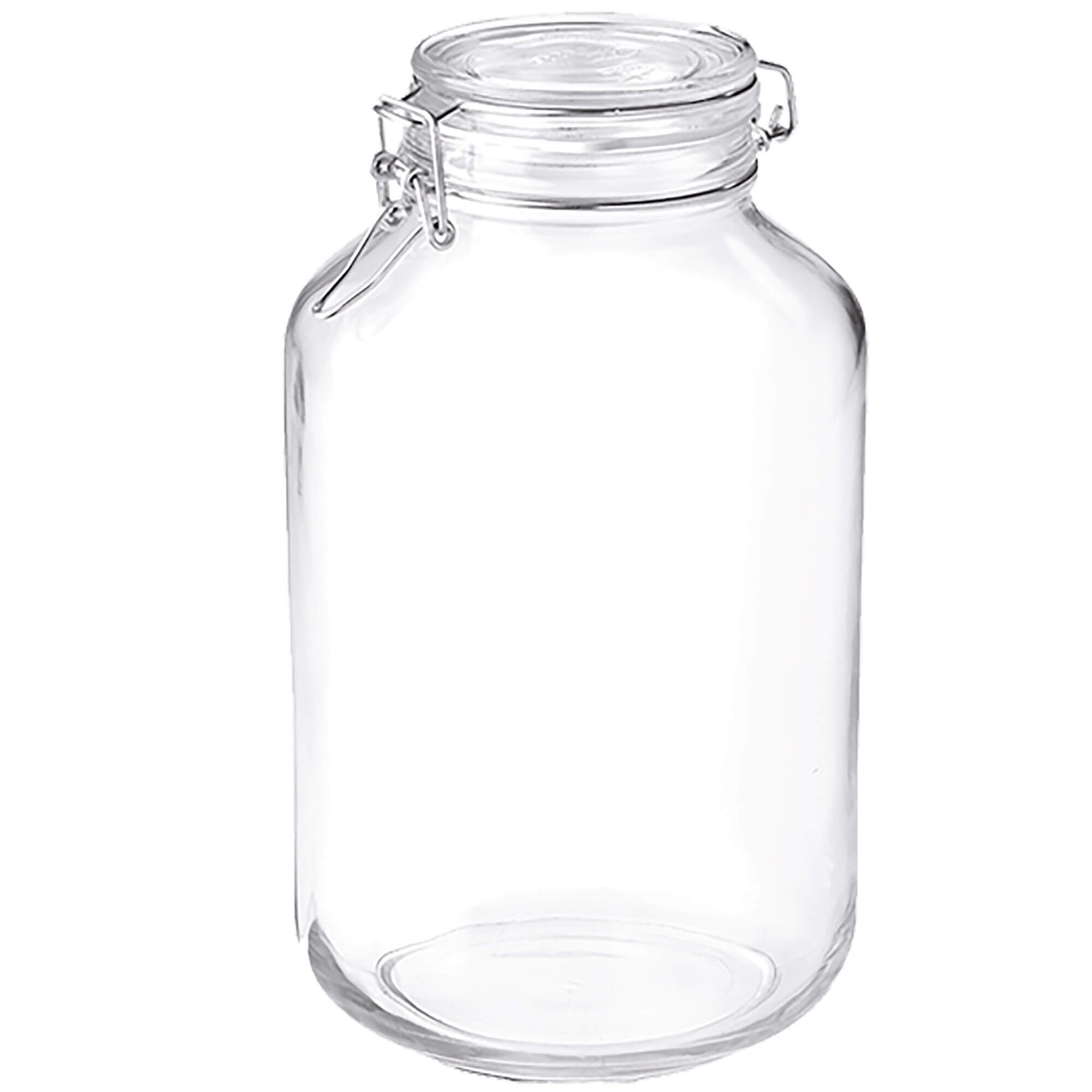 Bocal en verre avec couvercle métallique / Bocal de conservation Fido - 4000 ml Bocal en verre avec couvercle métallique / Bocal de conservation Fido - 4000 ml