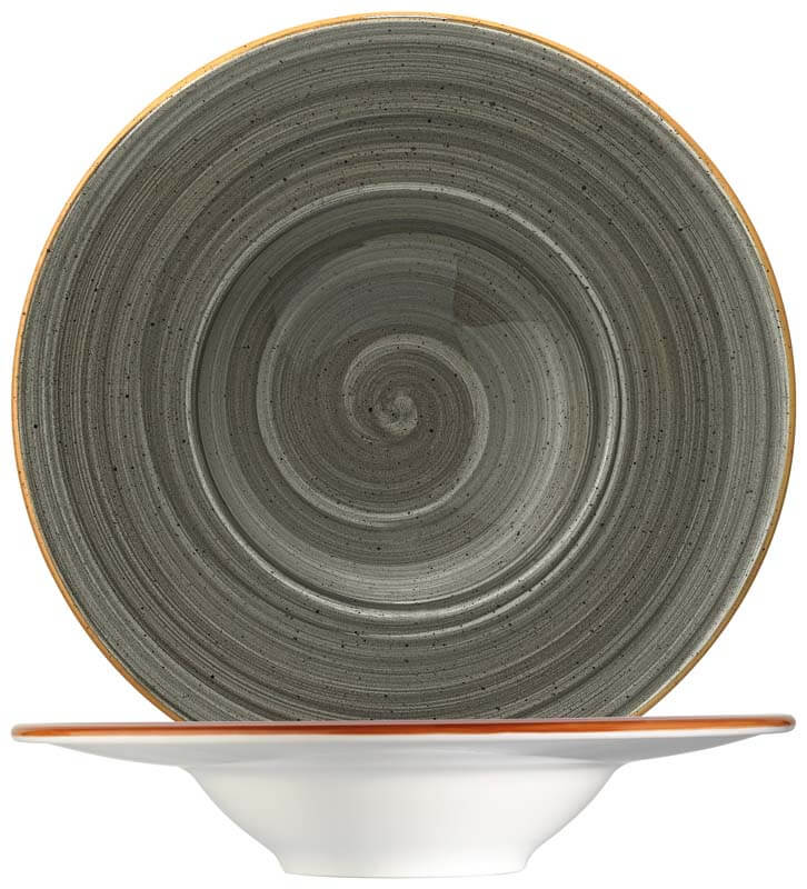 Bonna Aura Space Banquet Assiette à pâtes 28cm grise - 6 pièces Bonna Aura Space Banquet Assiette à pâtes 28cm grise - 6 pièces