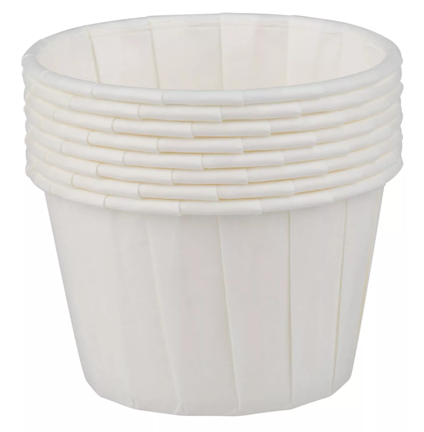 Pots à vinaigrette papier ciré blanc - 59ml (250 pcs) Pots à vinaigrette papier ciré blanc - 59ml (250 pcs)