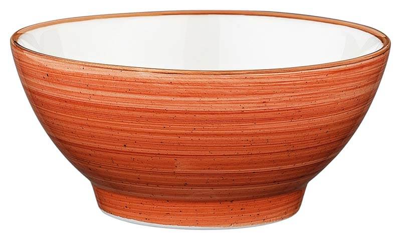 Bonna Aura Terracotta Rita bol de soupe 14cm, 45cl orange - 12 pièces Bonna Aura Terracotta Rita bol de soupe 14cm, 45cl orange - 12 pièces