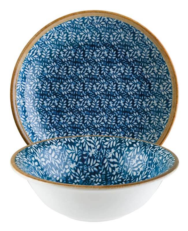 Bonna Lupin Gourmet plat 16cm, 40cl bleu - 12 pièces Bonna Lupin Gourmet plat 16cm, 40cl bleu - 12 pièces
