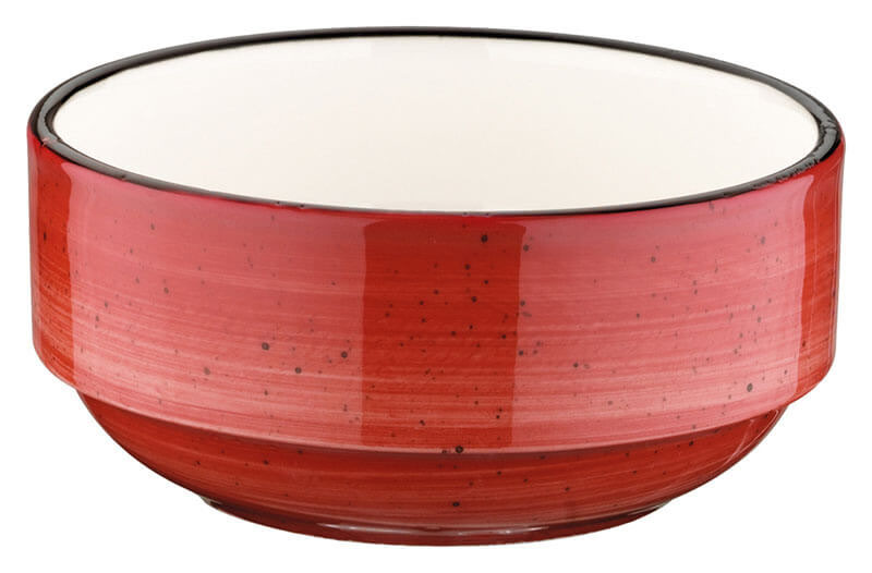 Bonna Aura Passion Banquet Coupe empilable 12cm, 35cl rouge - 12 pièces Bonna Aura Passion Banquet Coupe empilable 12cm, 35cl rouge - 12 pièces