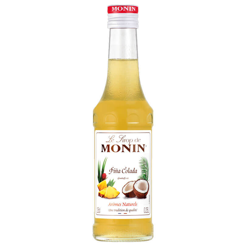 Piña Colada - sirop Monin petite bouteille (0,25 l) - DLUO 25/09