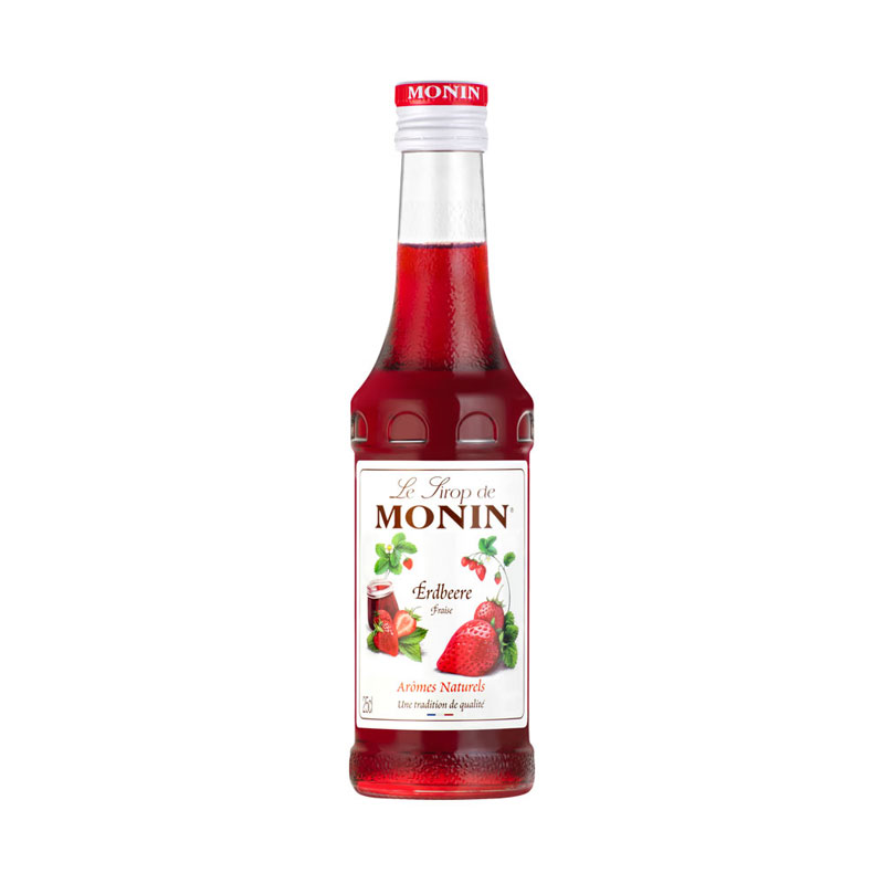 Fraise - Sirop Monin petite bouteille (0,25l) Fraise - Sirop Monin petite bouteille (0,25l)