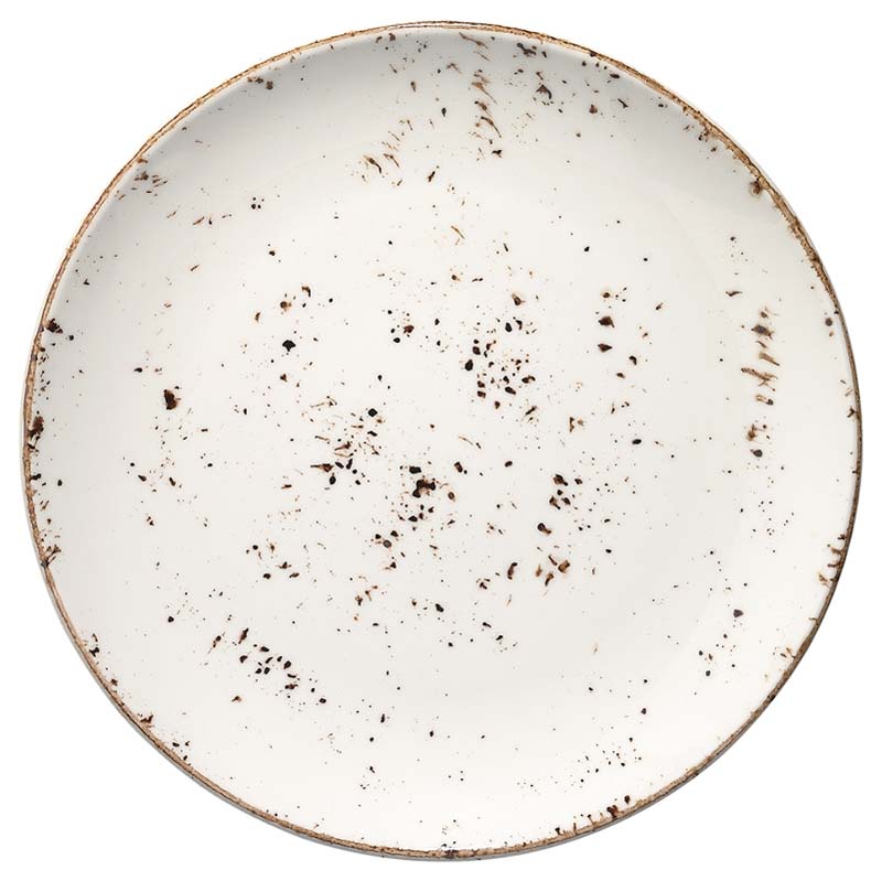 Bonna Grain Assiette Gourmet plate 17cm crème - 12 pièces