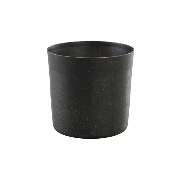 Gobelets en acier inoxydable / gobelets à snack vintage noirs - 8,5 x 8,5 cm/420 ml (12 pièces) Gobelets en acier inoxydable / gobelets à snack vintage noirs - 8,5 x 8,5 cm/420 ml (12 pièces)